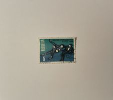 Briefmarke Schweiz Helvetia 1966 Davos 5 Rappen 5 Stk