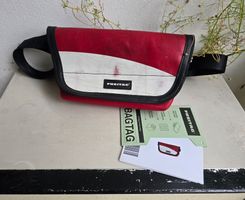 Freitag F40 Jamie Rot-Weiss in Top-Zustand