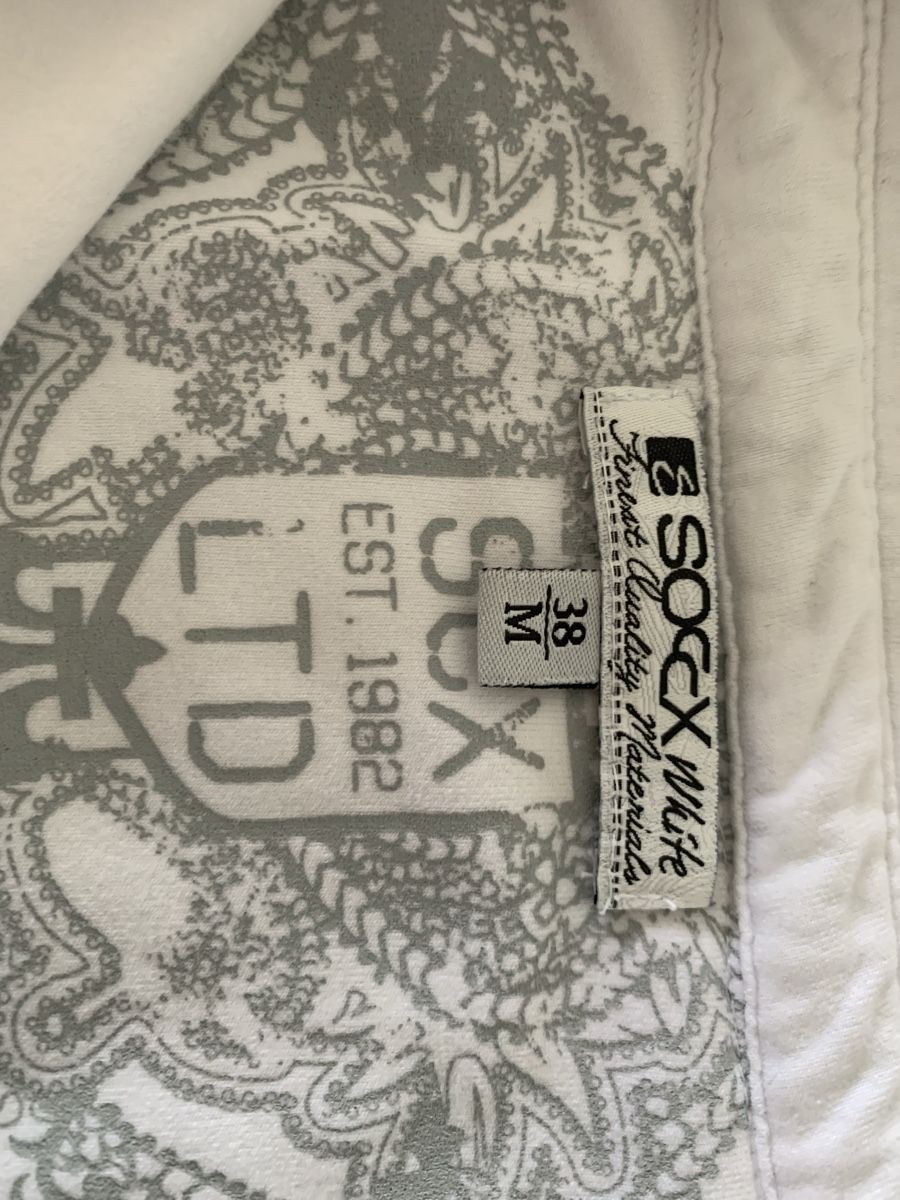 Polo-Shirts: 2 SOCX Poloshirts Gr. 38 weiss & dunkelblau – Gebraucht aus Neuendorf von LadystreetL 3