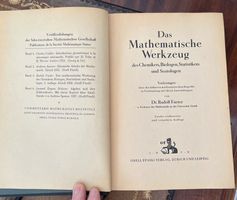R.Fueter "Das Mathematische Werkzeug des Chemikers.." 1930