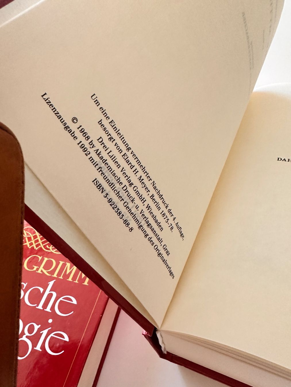 Libri: Deutsche Mythologie von Jacob Grimm – Nuovo (secondo la descrizione) da Vaduz venduto da valeole 2