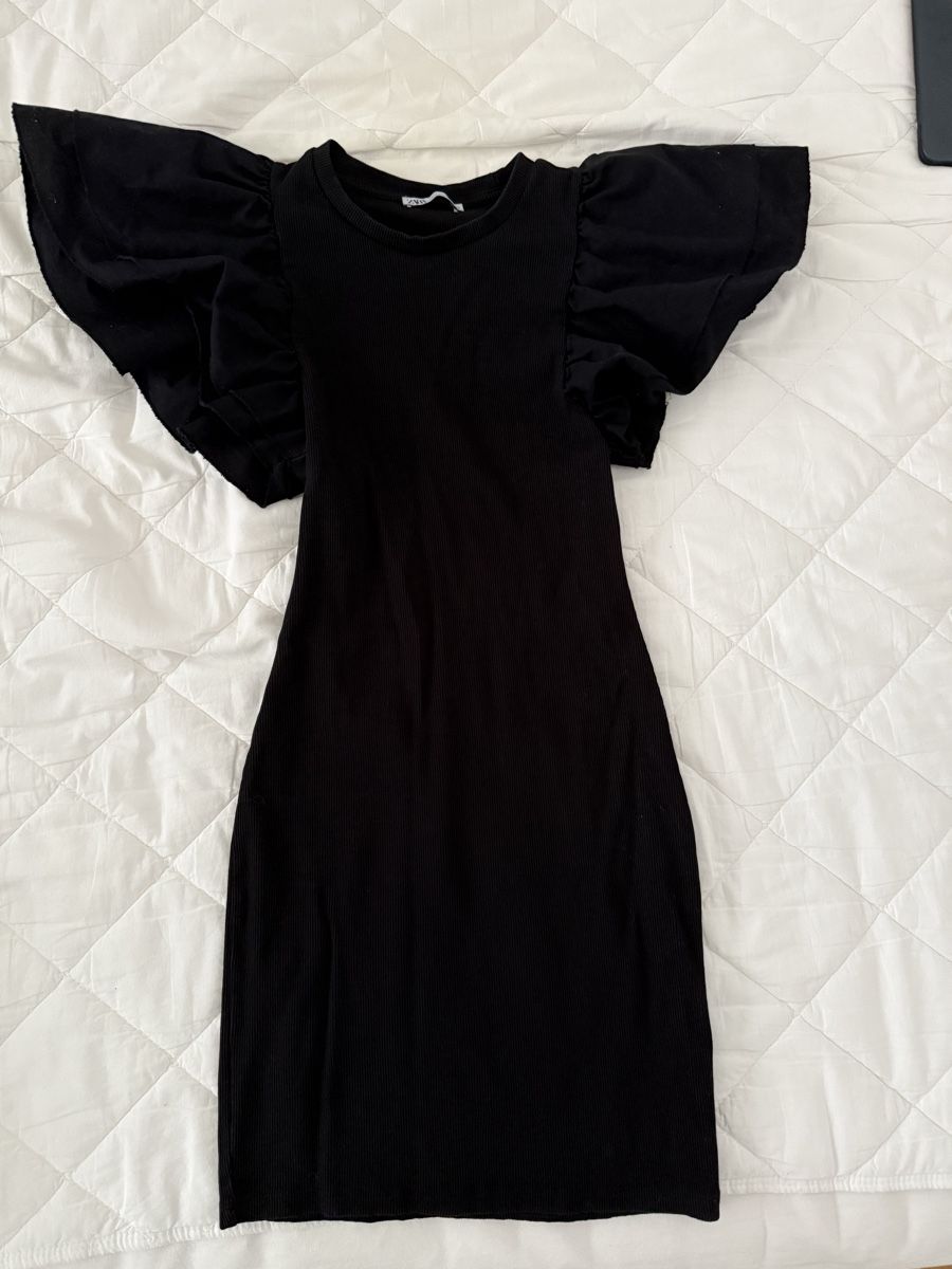 Zara Vestiti: Zara schwarzes Sommerkleid GrösseM – Usato da Winterthur venduto da yar_dpp8