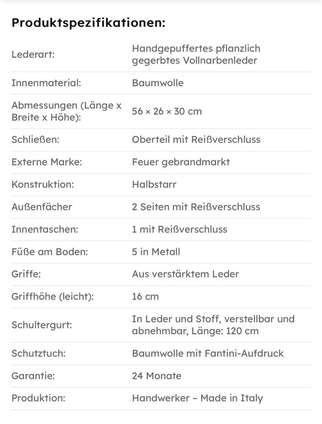 Taschen: Reisetasche Leder Lisbona -  Farbe: Schwarz – Neu und originalverpackt aus Wittenbach von WWW.DRILUBAGS.CH 7