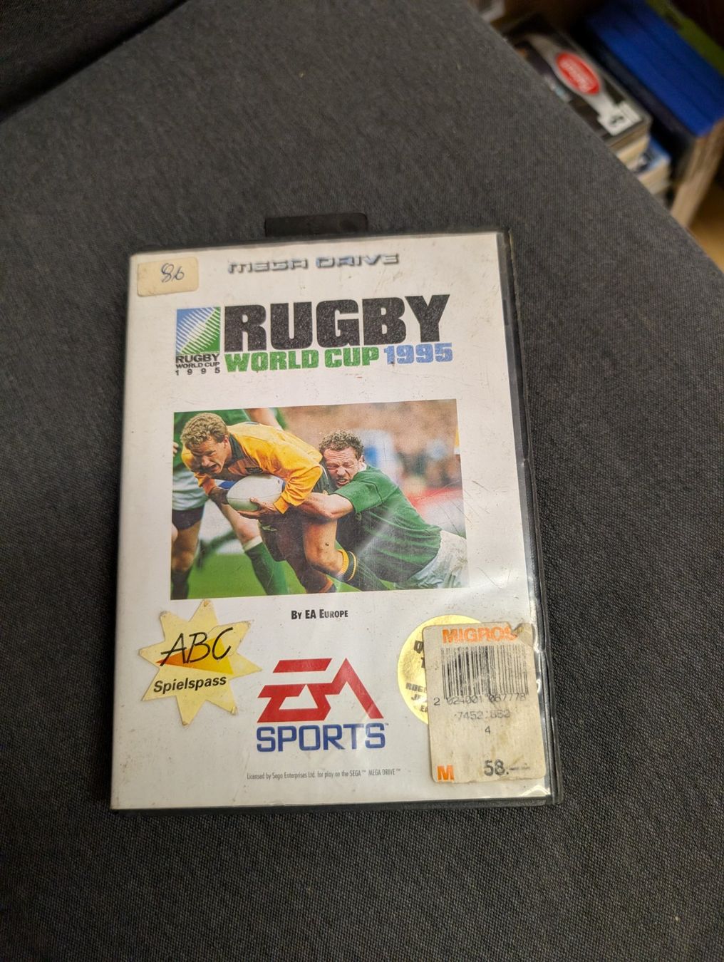 Giochi: Rugby world cup 1995 Sega Mega Drive – Usato da Giubiasco venduto da Ticinerd