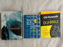 Urbaniok / Serienmord / Forensik (3 Fachbücher)