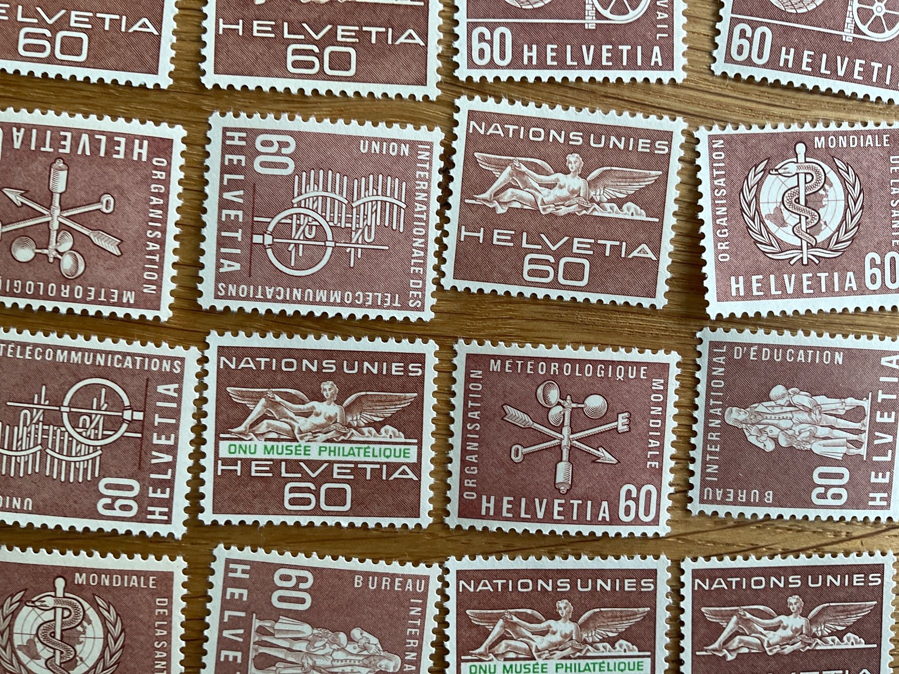 Tutti i francobolli: 60Fr Ämter Frankaturware ungestempelt postfrisch Sammlung – Nuovo (secondo la descrizione) da Wil SG venduto da Chefsugus 5