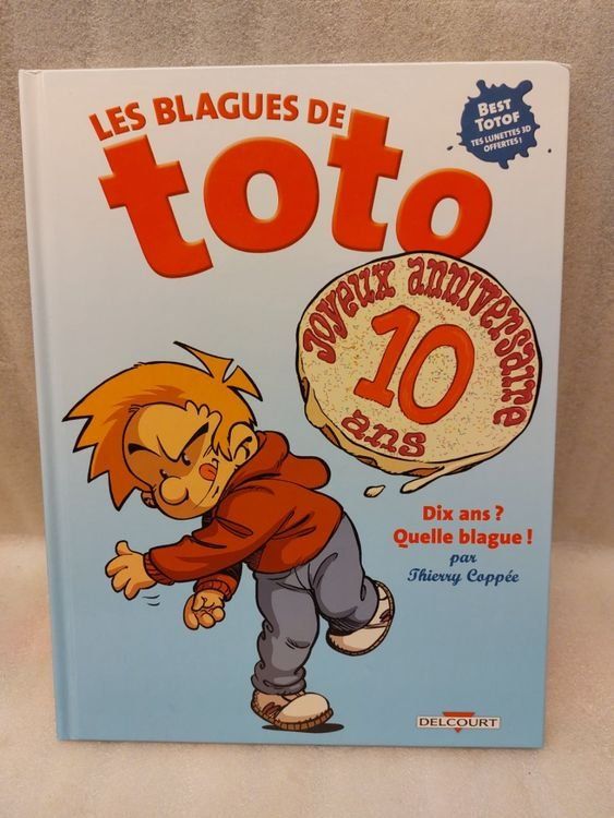 BD: Les Blagues de Toto "10 ans" – D'occasion à Pambio Noranco par Pol69