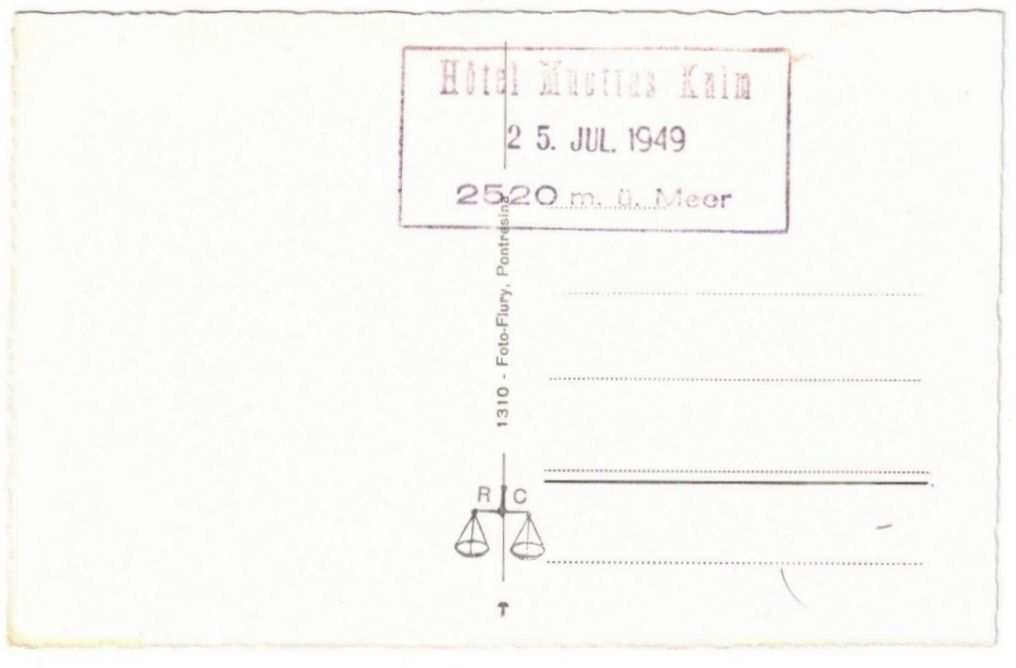 Cartoline postali: St. Moritz - Standseilbahn Muottas Muragl – Usato da Binningen venduto da Mountainrider 1