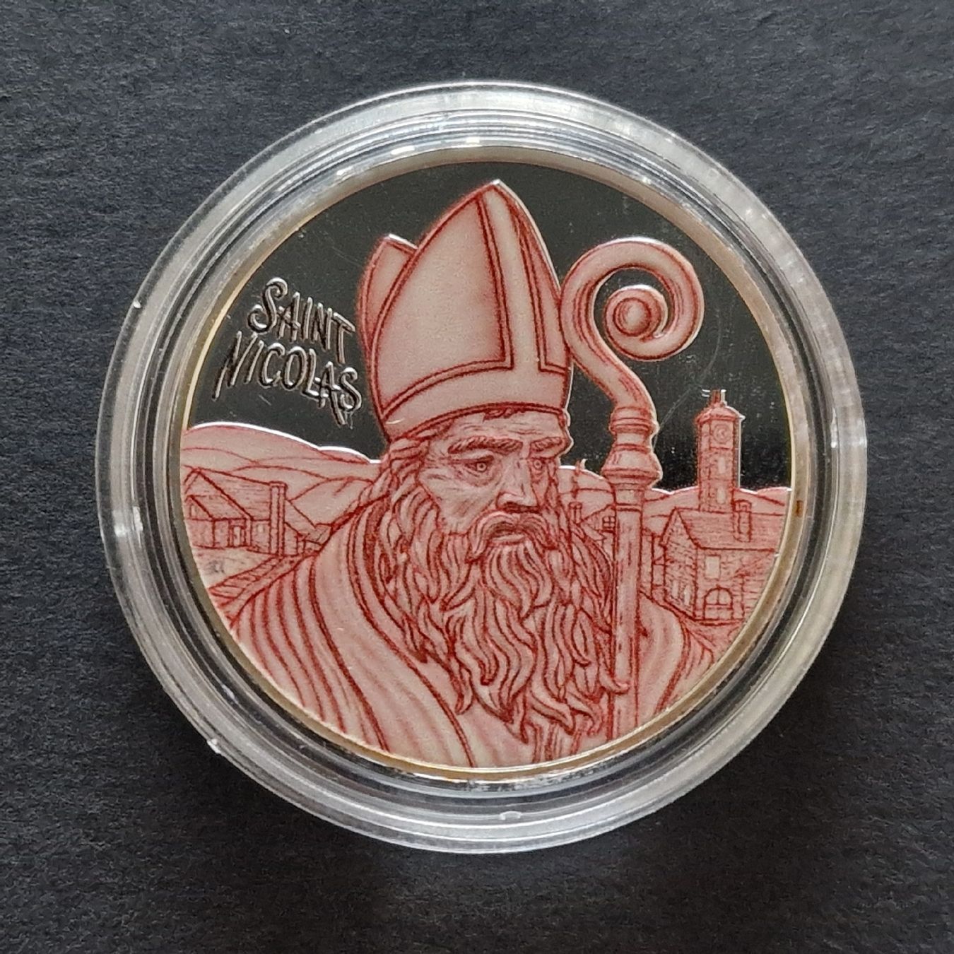 Tutti le monete: Swissmint CHF 20.- / 2024 - PP - Saint Nicolas – Nuovo e nell'imballaggio originale da Bouveret venduto da psv01