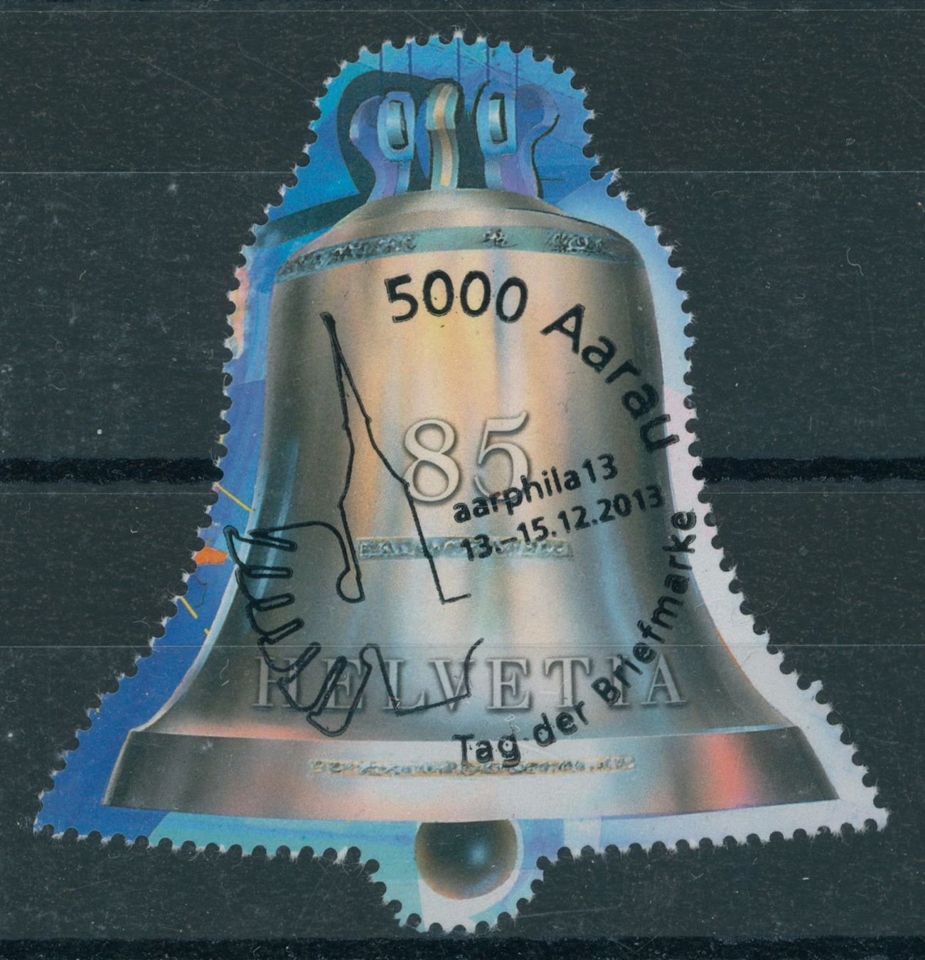 Tous les timbres: 2013 - Tag der Briefmarke - Aarau - Blockausschnitt – D'occasion à Schindellegi par leecollect