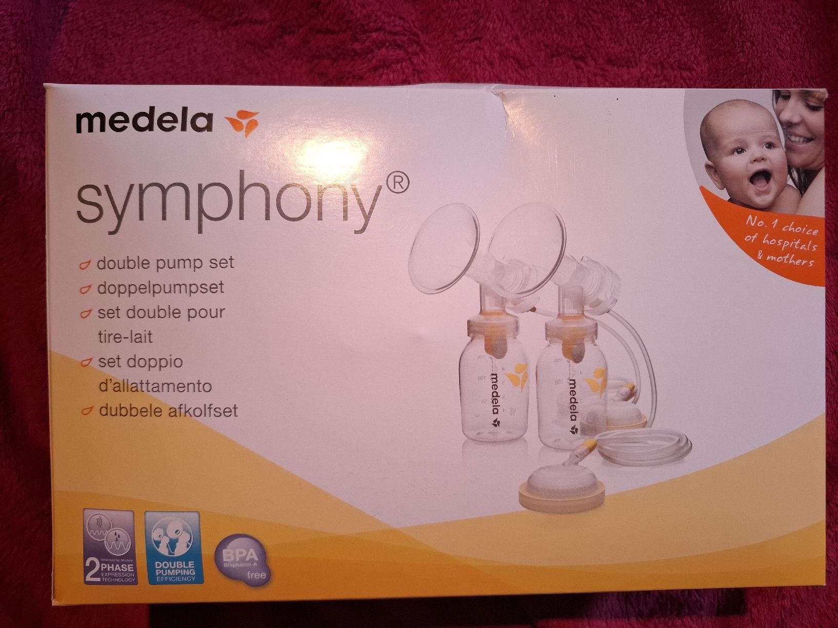 Medela Accessori per l’allattamento: medela symphony doppelpumpset – Nuovo e nell'imballaggio originale da Roggliswil venduto da .tink.