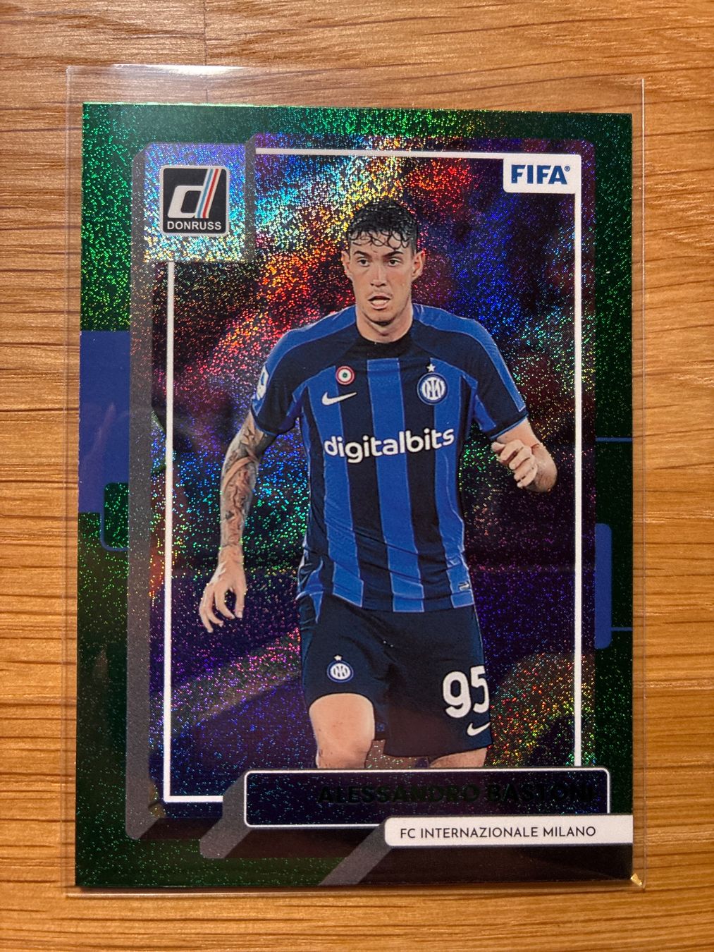 Topps Carte collezionabili: Panini Donruss Alessandro Bastoni Inter Green – Usato da Wangenried venduto da Garagara