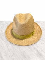 Borsalino Panama Hut 60 Strohhut mit Band neuwertig