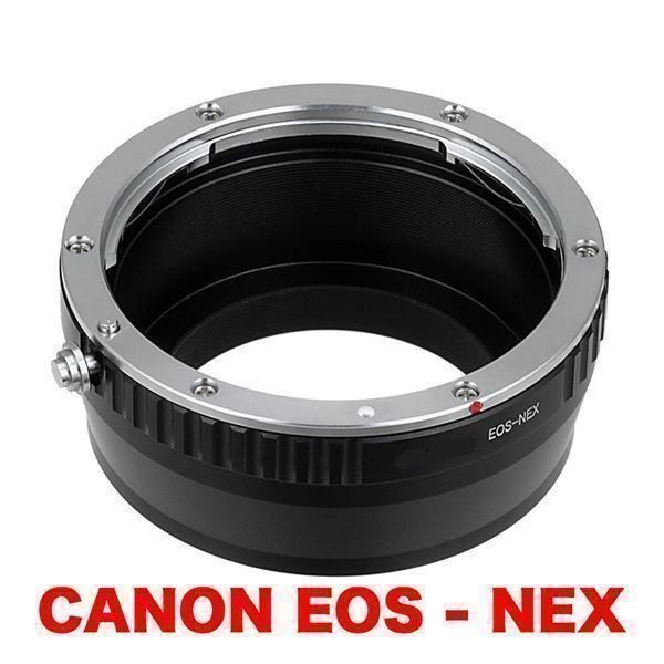 Adattatori foto: Objektivadapter EOS-NEX Canon Objektiv – Nuovo e nell'imballaggio originale da Kirchdorf AG venduto da Apost008 1