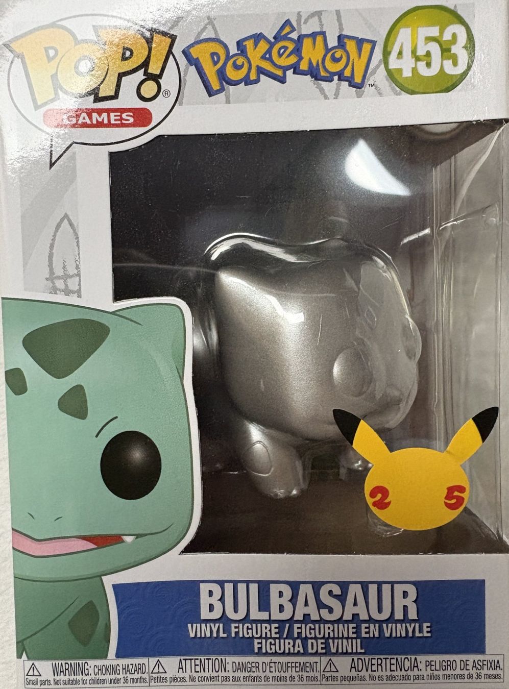 Funko Statuette: Funko Pop Games - 453 - Pokemon - Bulbasaur – Nuovo e nell'imballaggio originale da Meisterschwanden venduto da McSchein