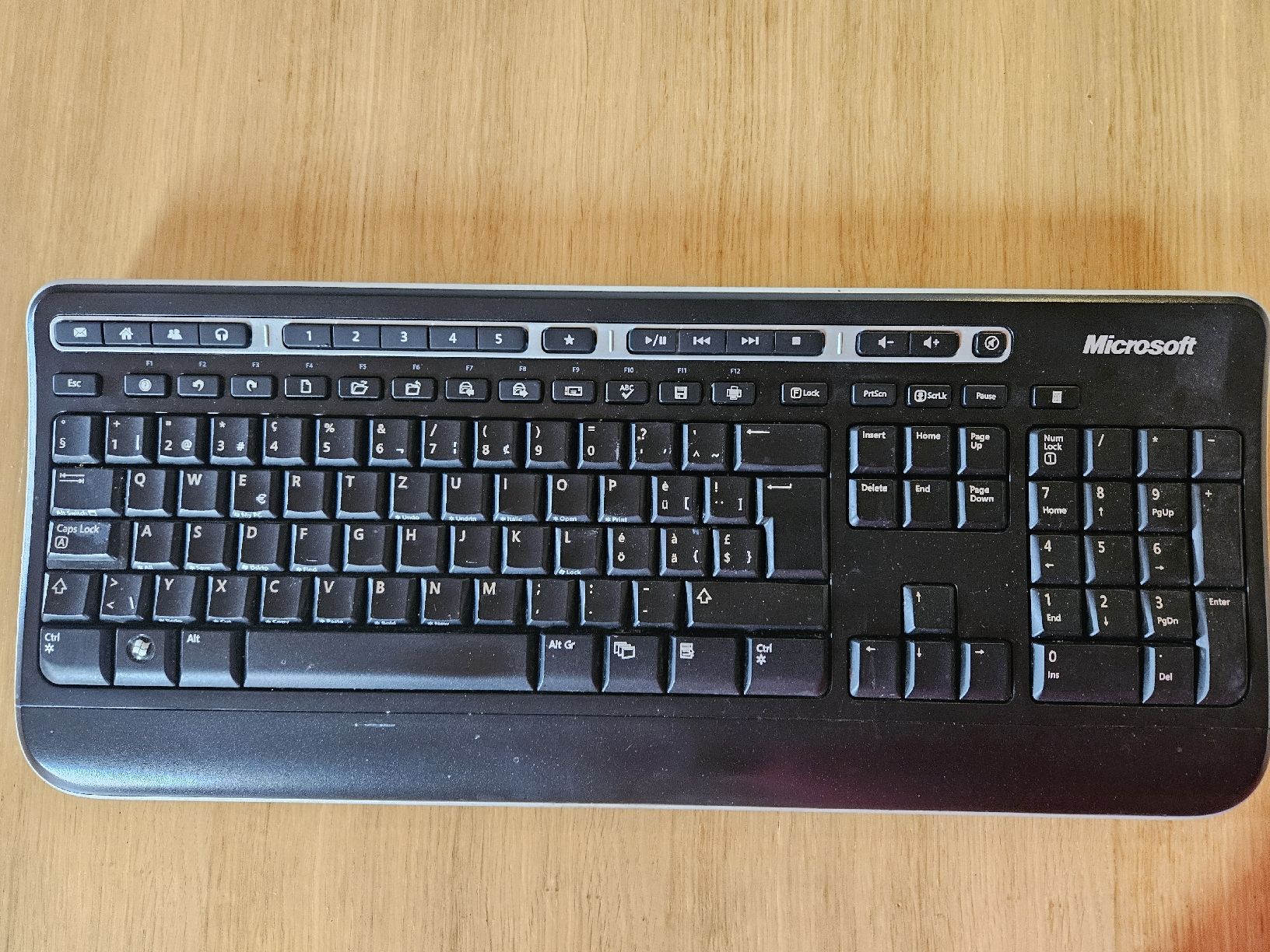 Microsoft Tastiere: Clavier Souris Microsoft sans fil IntelliType 6.3 – Usato da Bavois venduto da Patrose 2