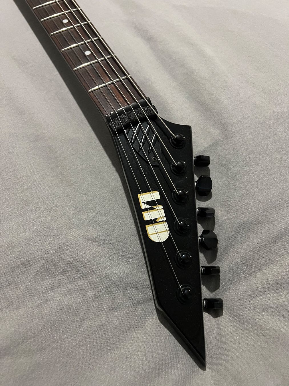Esp Strumenti musicali: ESP LTD EX-400BD Explorer James Hetfield Diamond Plate – Usato da Mägenwil venduto da lighting_technician 2