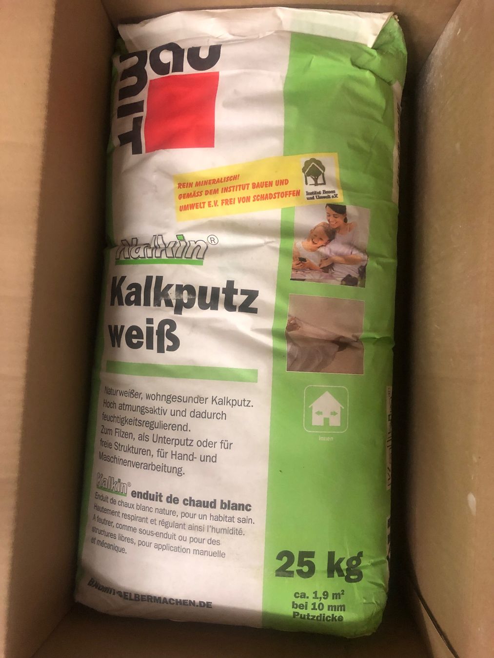 Füllmaterial: Baumit Klima Glätt + kalkputz – Gebraucht aus Lenk-im-simmental von gui_5qh5 3