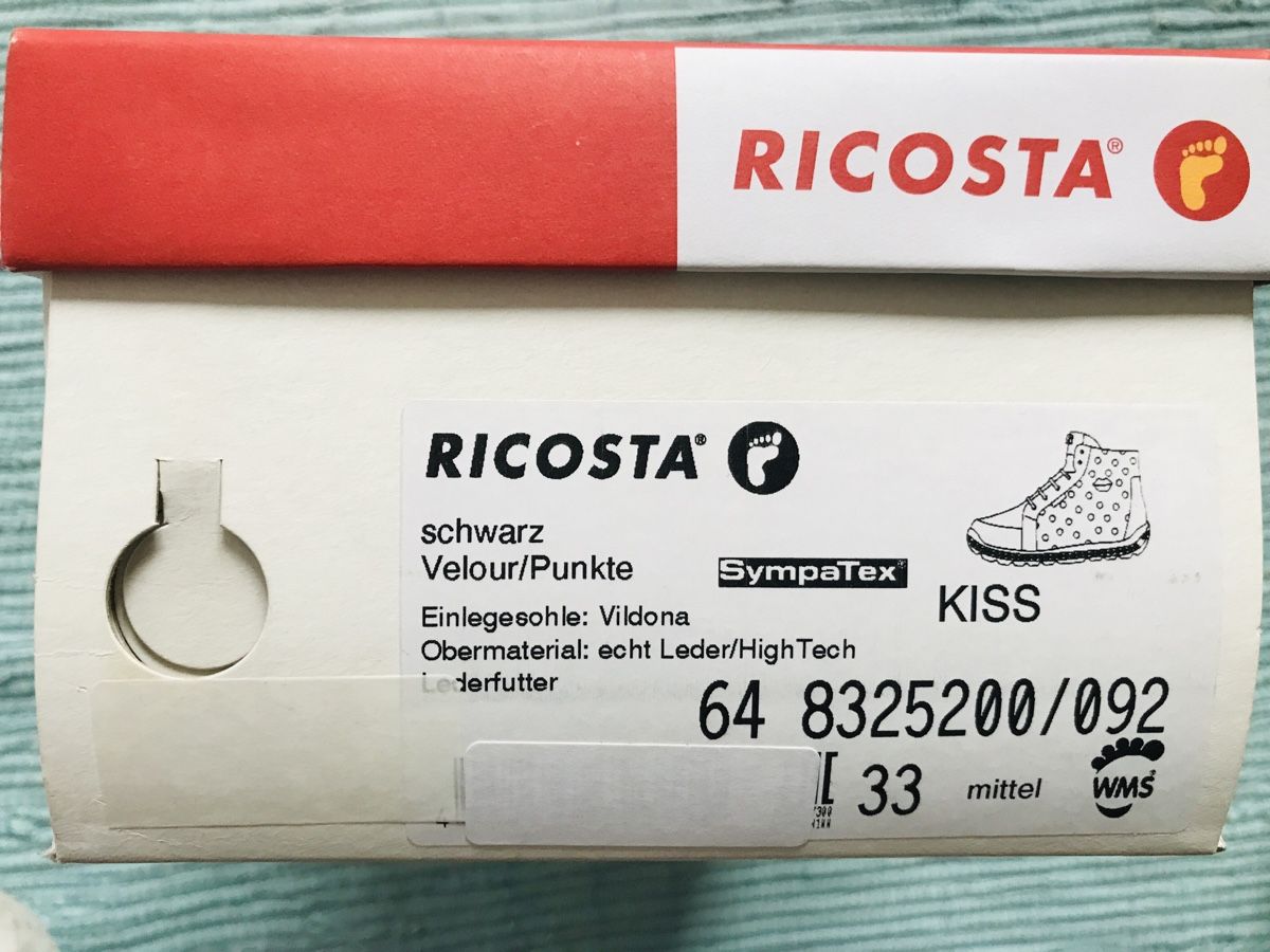 Ricosta Scarpe per ragazze: Knöchel- Schuhe Mädchen 33 – Usato da Basel venduto da rosna 4
