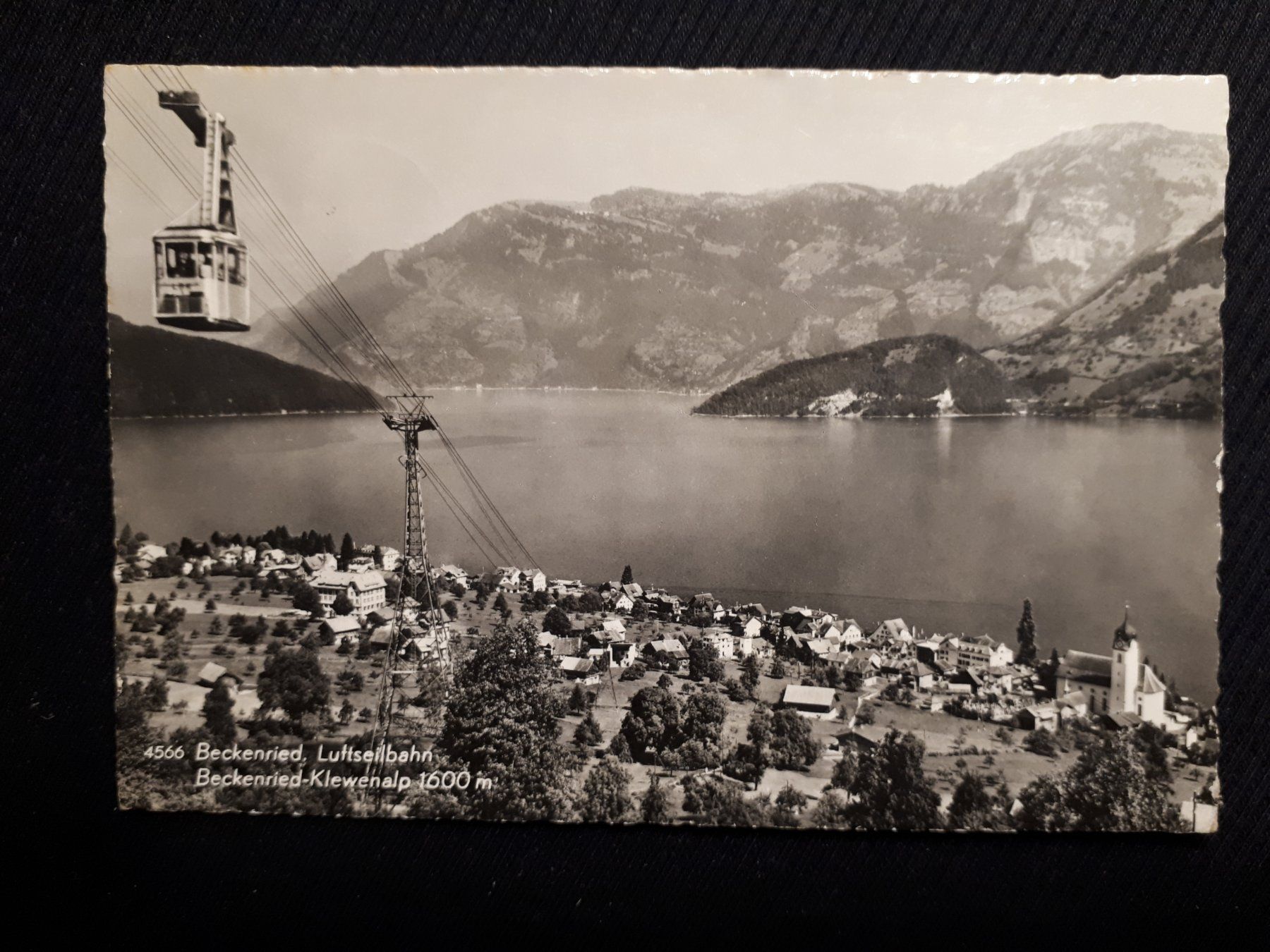 Cartoline postali: BECKENRIED 1963 LUFTSEILBAHN – Usato da Ponto Valentino venduto da giorgia06