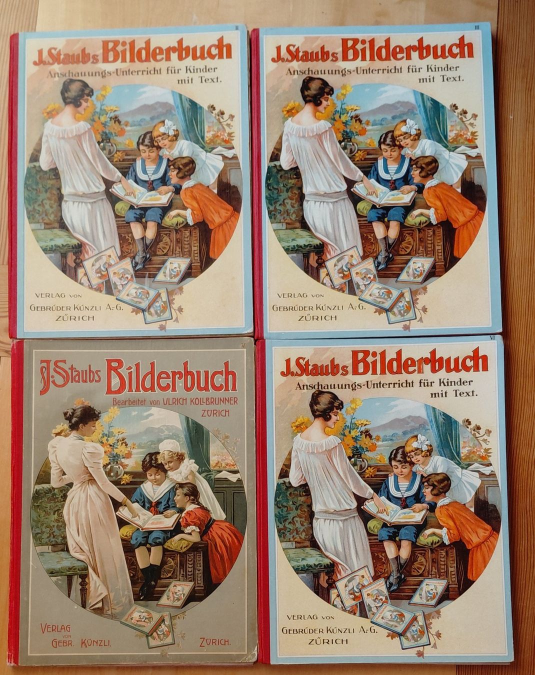 Libri: 4 Bände J. Staubs Bilderbücher – Usato da Trogen venduto da Limboo