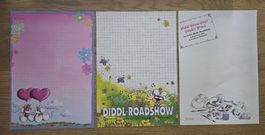 3x Diddl Sonderblätter 