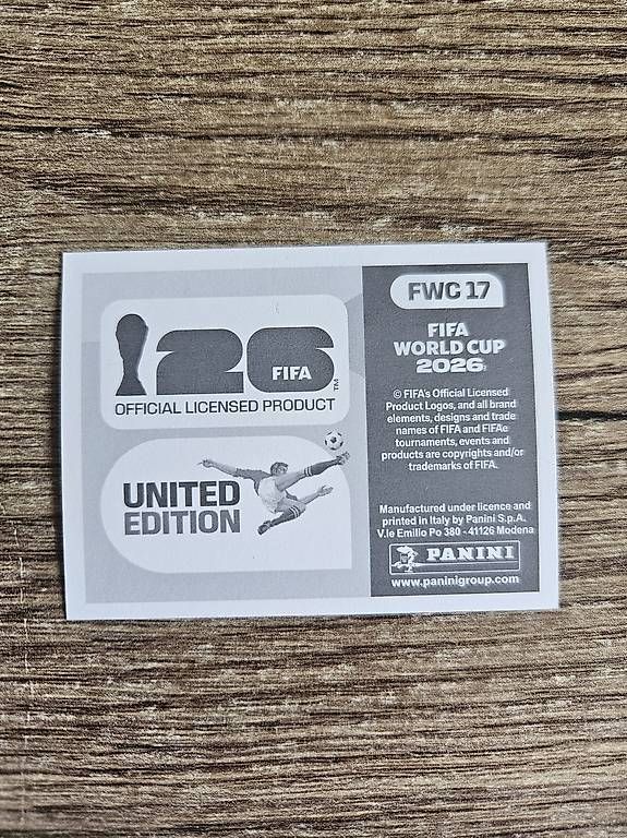 Panini Carte collezionabili: Panini WM26 FWC17 – Nuovo (secondo la descrizione) da Muttenz venduto da Shimoon 1