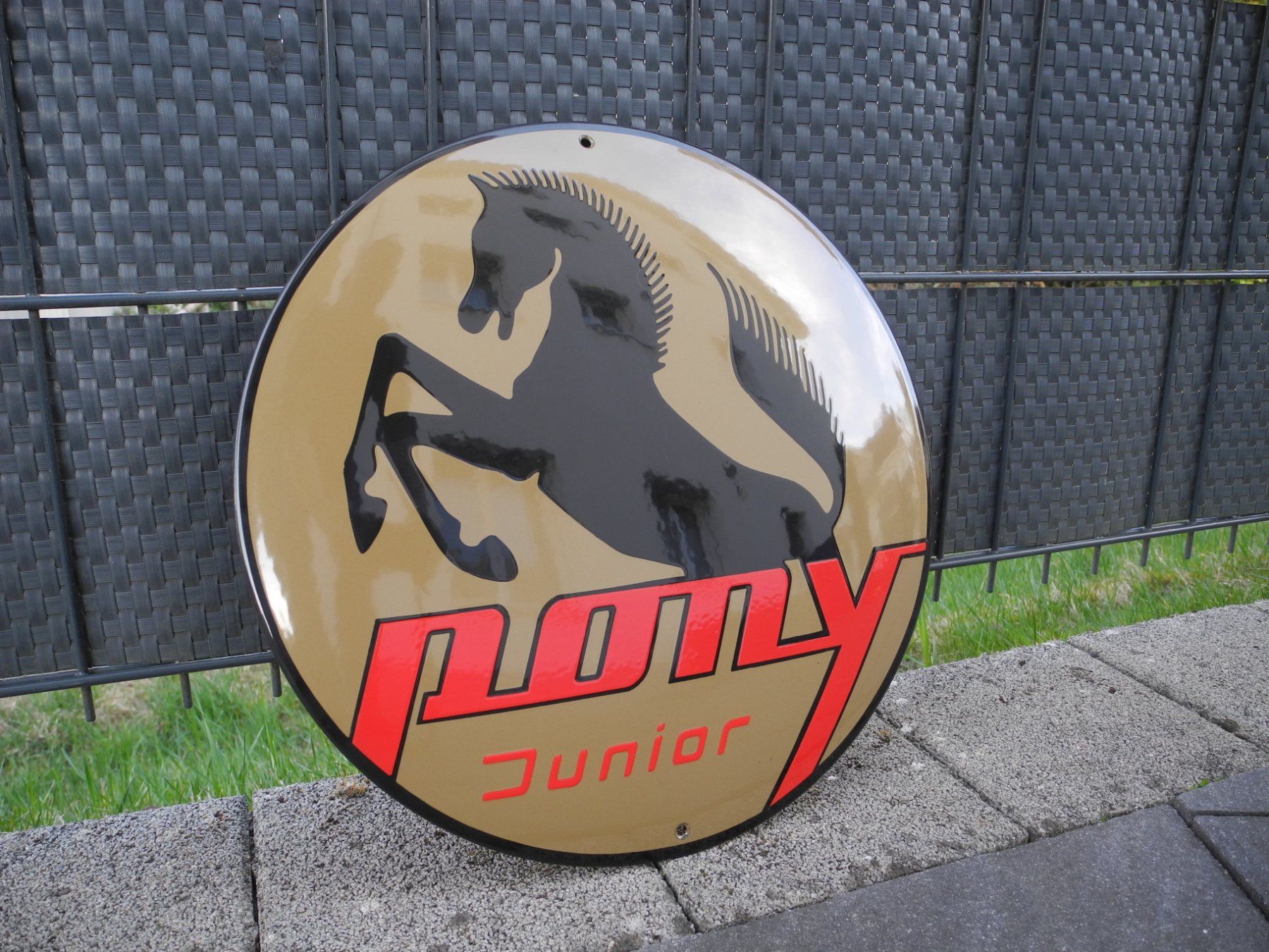 Sachs Insegne: PONY/ SACHS EMAILSCHILD – Usato da Reinach AG venduto da Huckleberrysix 4