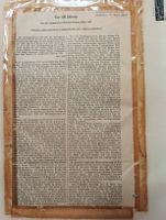 Historische Abbildung Landsgemeinde Hundwil mit Zeitungstext
