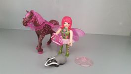 Playmobil 5449 Waldfee Surya mit Abendrotpferd
