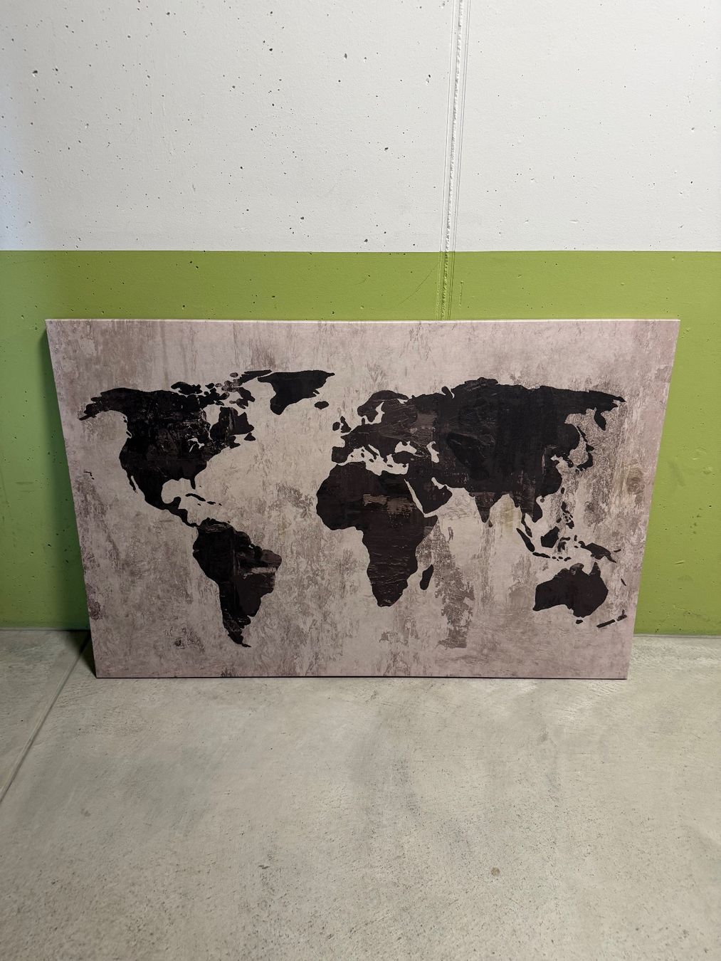 Foto & Immagini: Wandbild Weltkarte – Usato da Rain venduto da Trusso