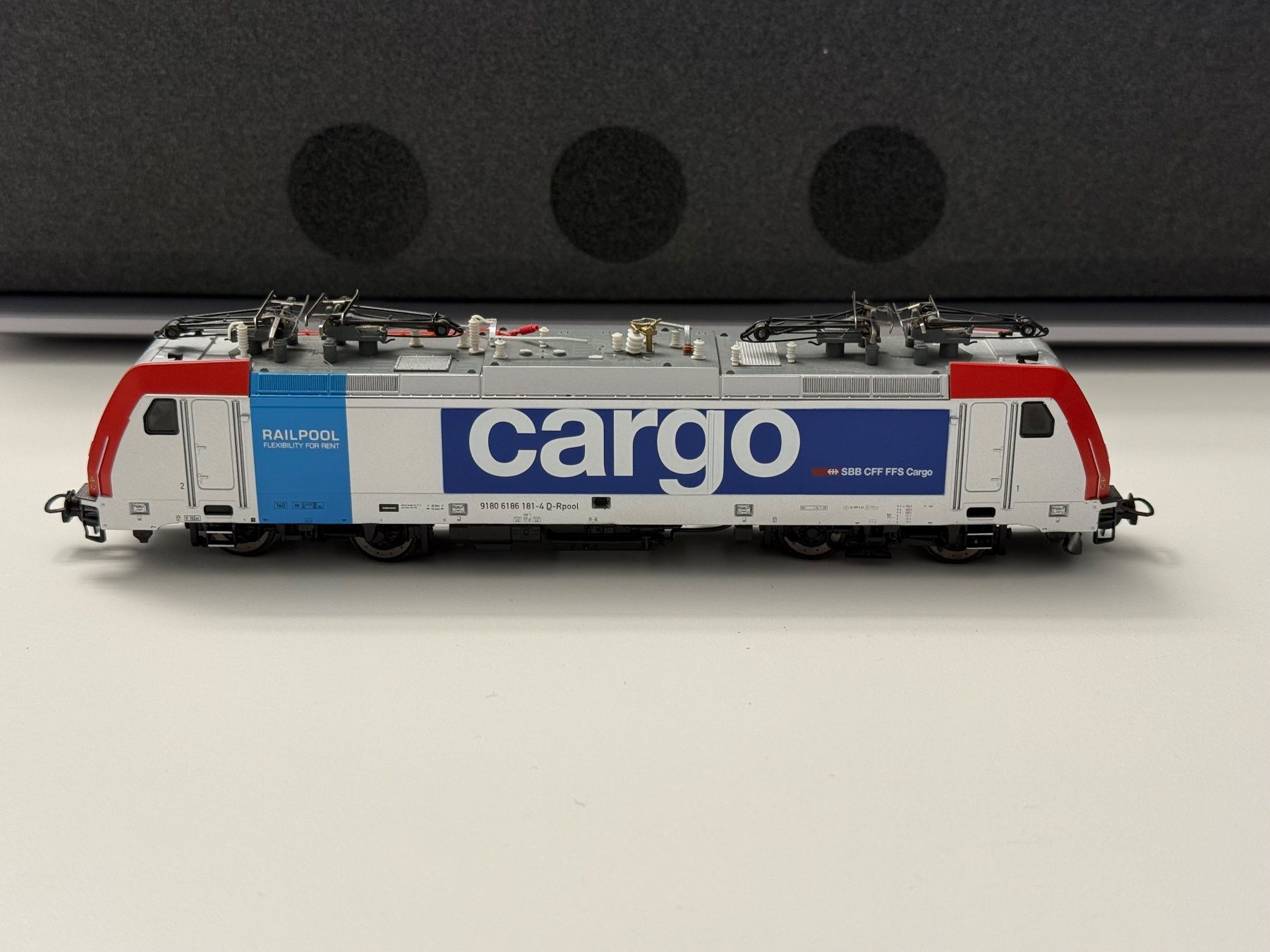 Piko Modelleisenbahnen: Piko 96730 SBB BR 186 Railpool Cargo E-Lok / DC HO – Gebraucht aus Jonschwil von sutfra12 3