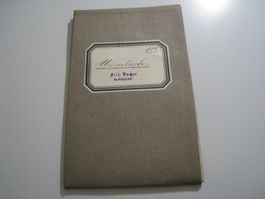 Historische Landkarte Ursenbach Blatt 1886 gefaltet antik