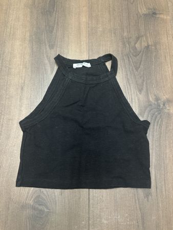 Damen Crop Top schwarz Grösse S guter Zustand