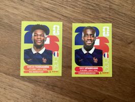Panini Sticker FIFA WM 2026 Tchouaméni & Upamecano