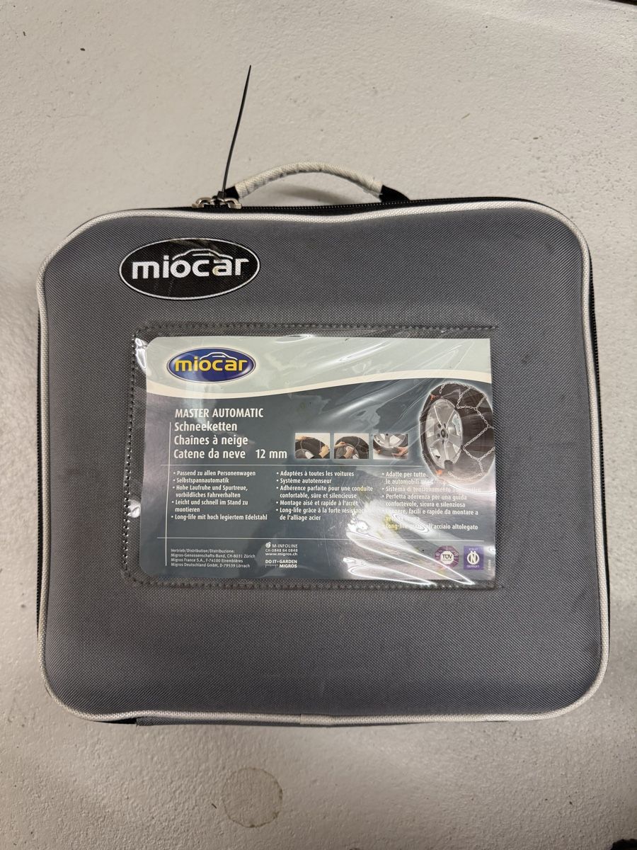 Catene da neve: Schneeketten Miocar Master Automatic 12 mm – Usato da Winterthur venduto da saram26
