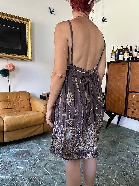 Vestiti: Abito con paillettes boho chic  – Usato da Motto (Blenio) venduto da deb_lf6c 3
