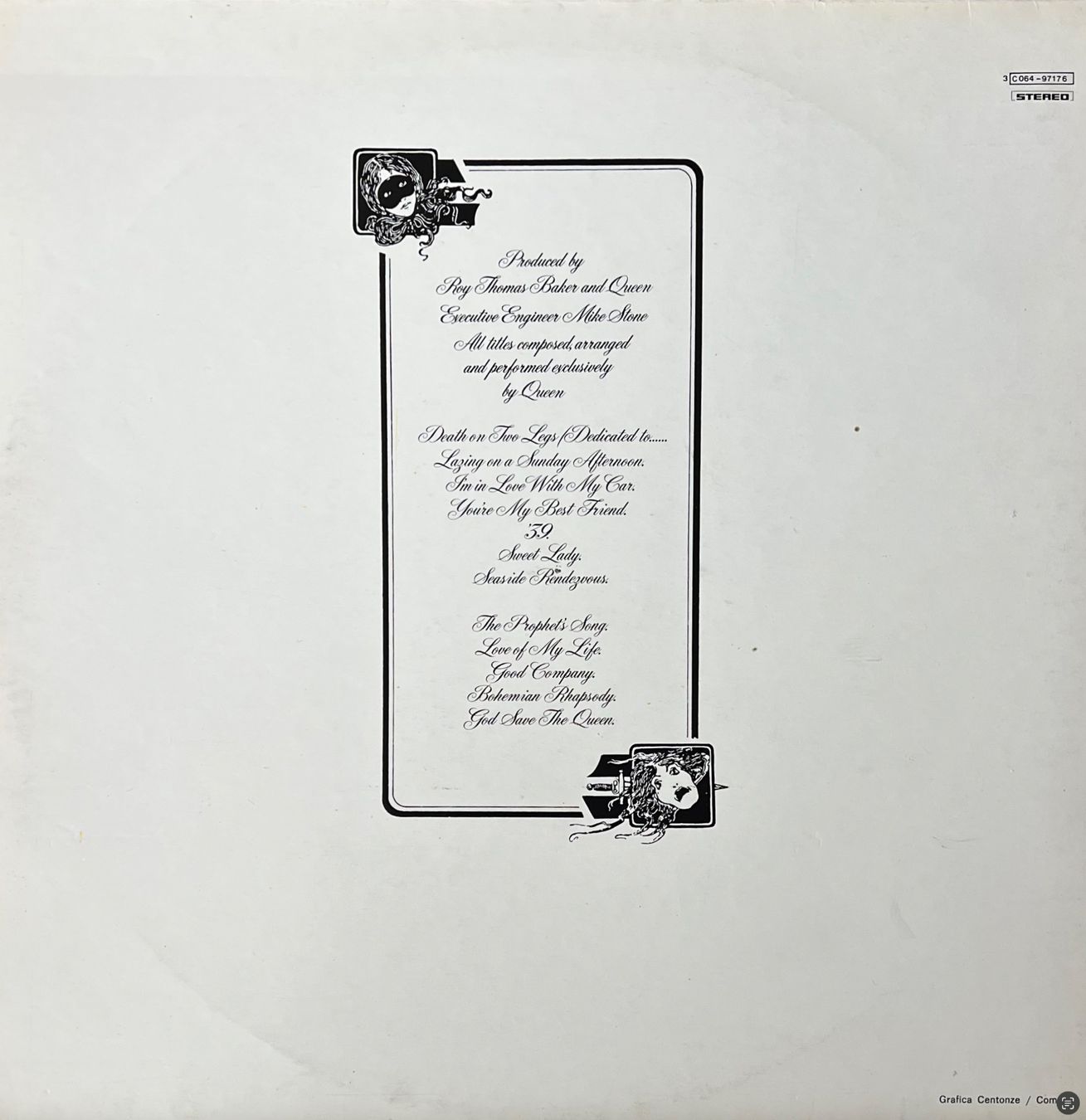 Vinyles: QUEEN - A NIGNT AT THE OPERA - Vinyl LP – D'occasion à Horw par Belowzero0 1