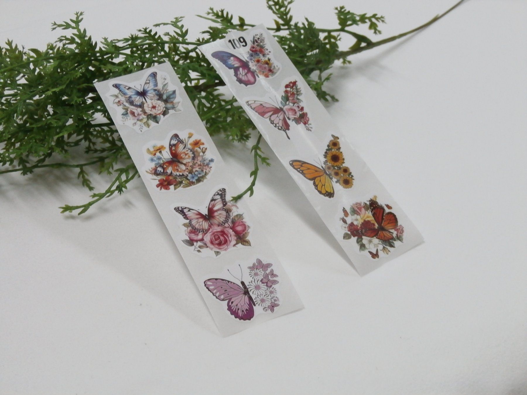 Sticker: 100 Sticker Schmetterlinge (109) – Nuovo e nell'imballaggio originale da Blatten b. Naters venduto da Hobschelti