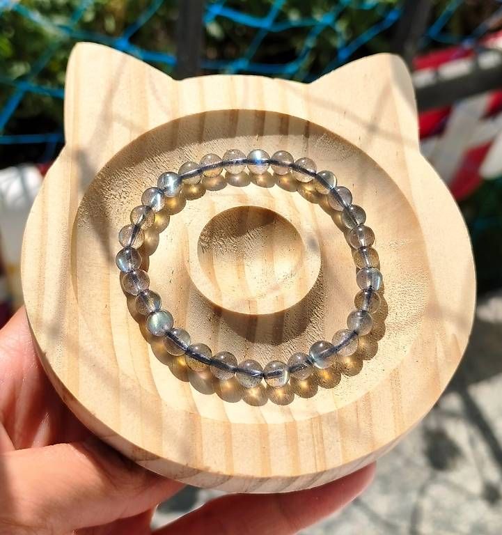 Armbänder & -reifen: Bracelets en labradorite de haute qualité  5.8 – Gebraucht aus Ursy von tan_8qdl 1