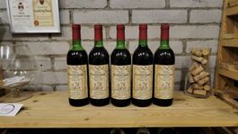 5x 1975 Chateau La Vieille France