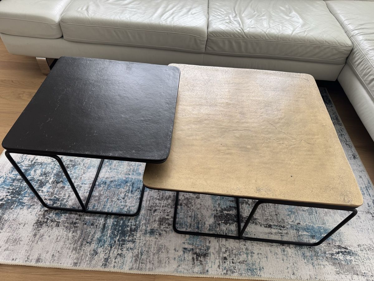 Kare Set di tavolo e panche: Kare Couchtsich im 2er Set – Usato da Amriswil venduto da mer_7lhw