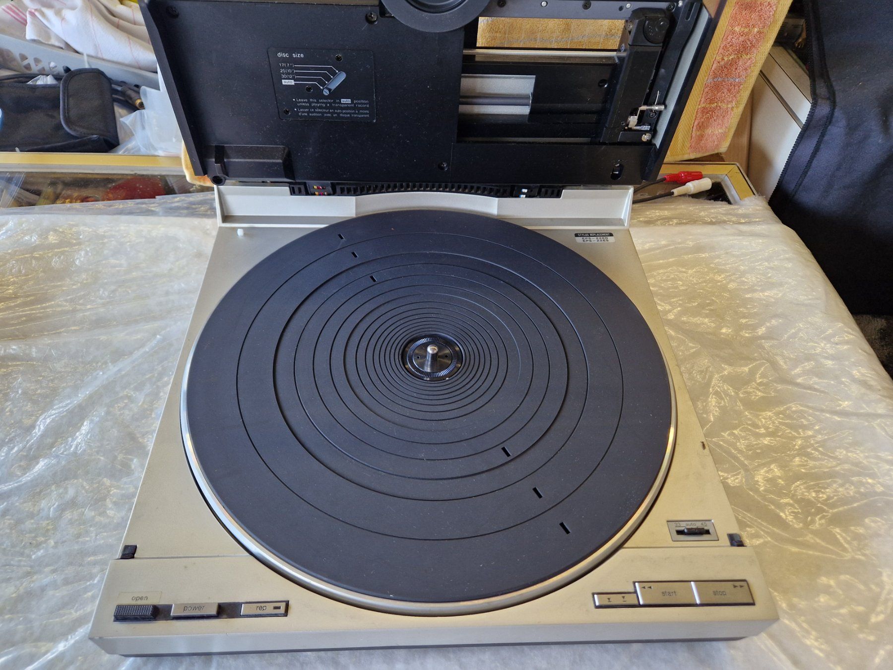 Technics Giradischi: Technics SL-7 Plattenspieler Vollautomatic – Usato da Wädenswil venduto da tome70 3