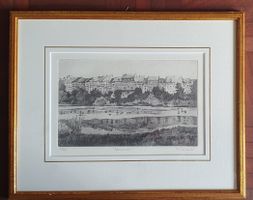 Bild - Altstadt Wil, Lithographie M.Reinhardt