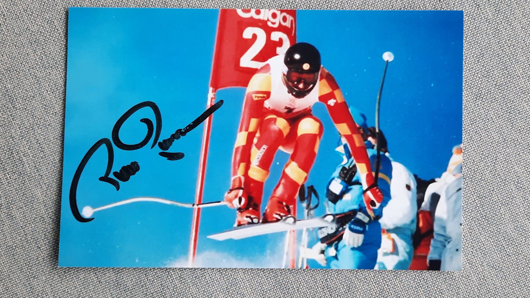 Autografi: Autogramm Pirmin Zurbriggen – Usato da Schmerikon venduto da Olympia04