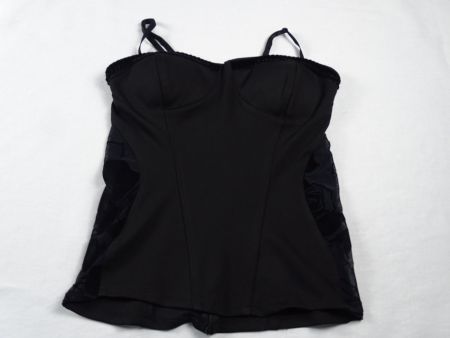 Mivite Korsett-Top – Schwarz – Grösse L