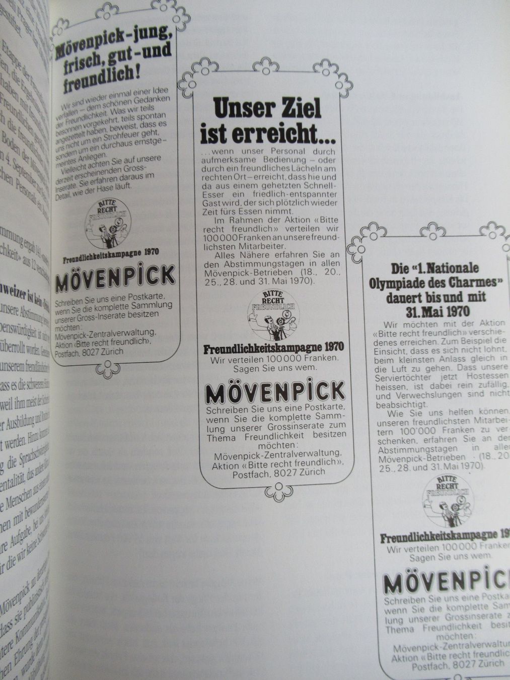 Libri: MÖVENPICK STORY - UELI PRAGER – Usato da Moosseedorf venduto da haro01 5