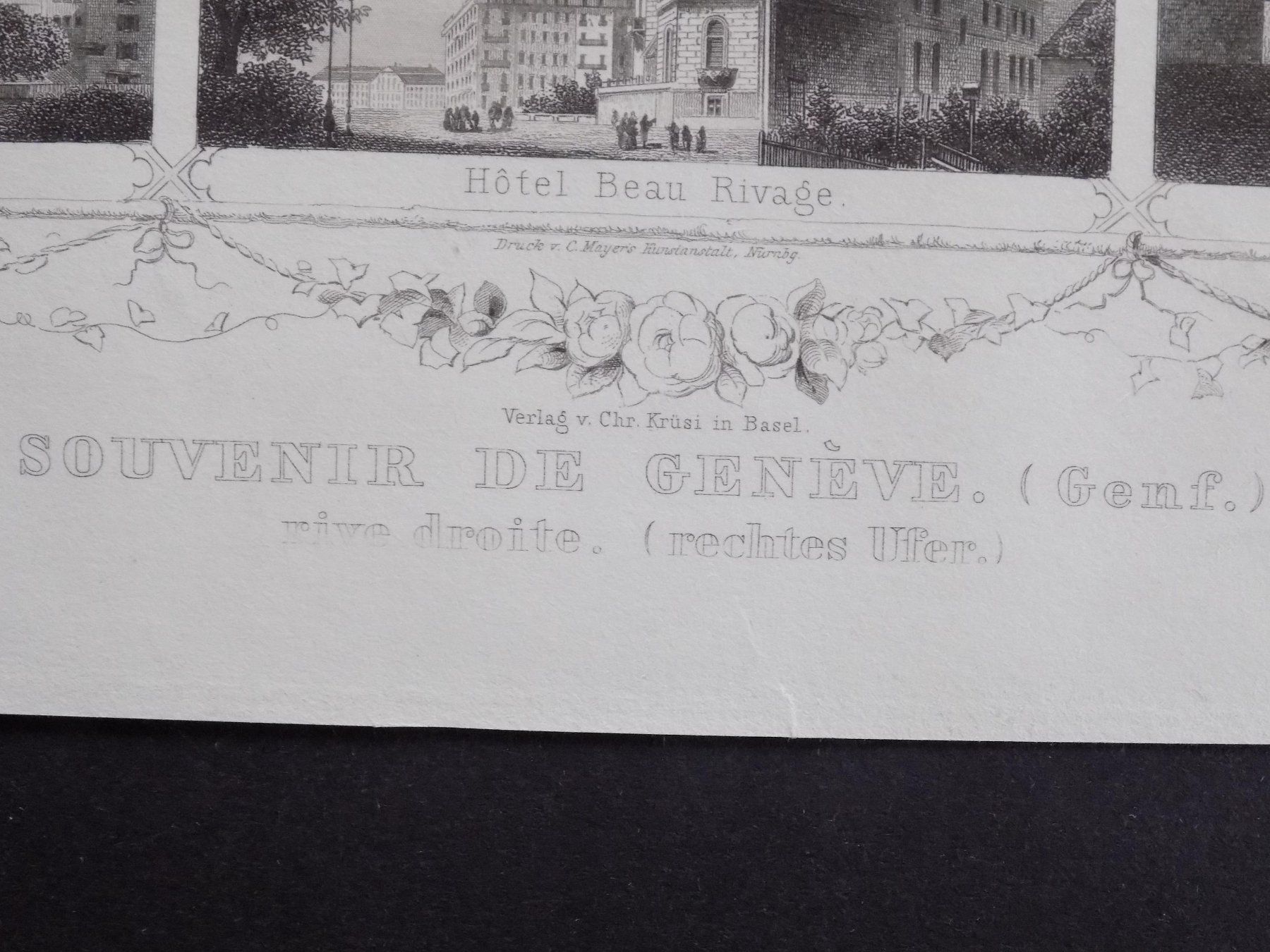 Stiche: Genève rive droite – Gebraucht aus Risch von Rischli15 2