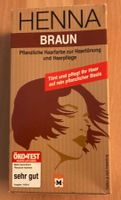 Pflanzliche Haarfarbe Henna braun