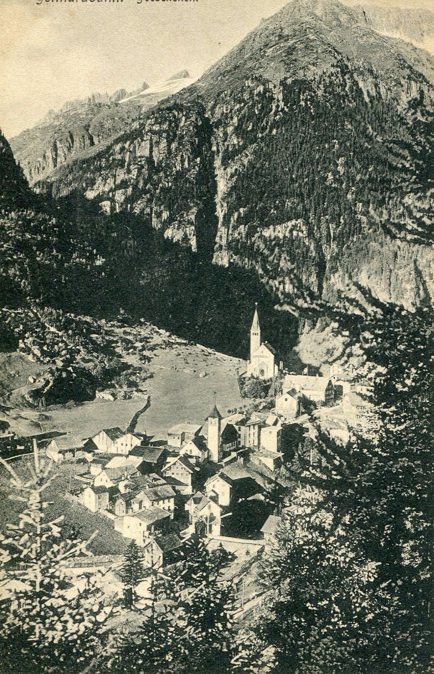 Cartoline postali: Goeschenen - Gotthardbahn – Usato da Les Avants venduto da Jaman7